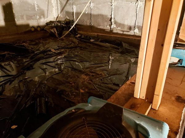 Cost of Crawlspace Water Cleanup in Newark